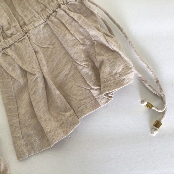 MICHAEL KORS KHAKI FLARE SLEEVE TOP MEDIUM - Picture 12 of 14